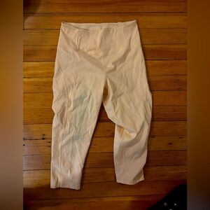 Cropped orange Girlfriend leggings